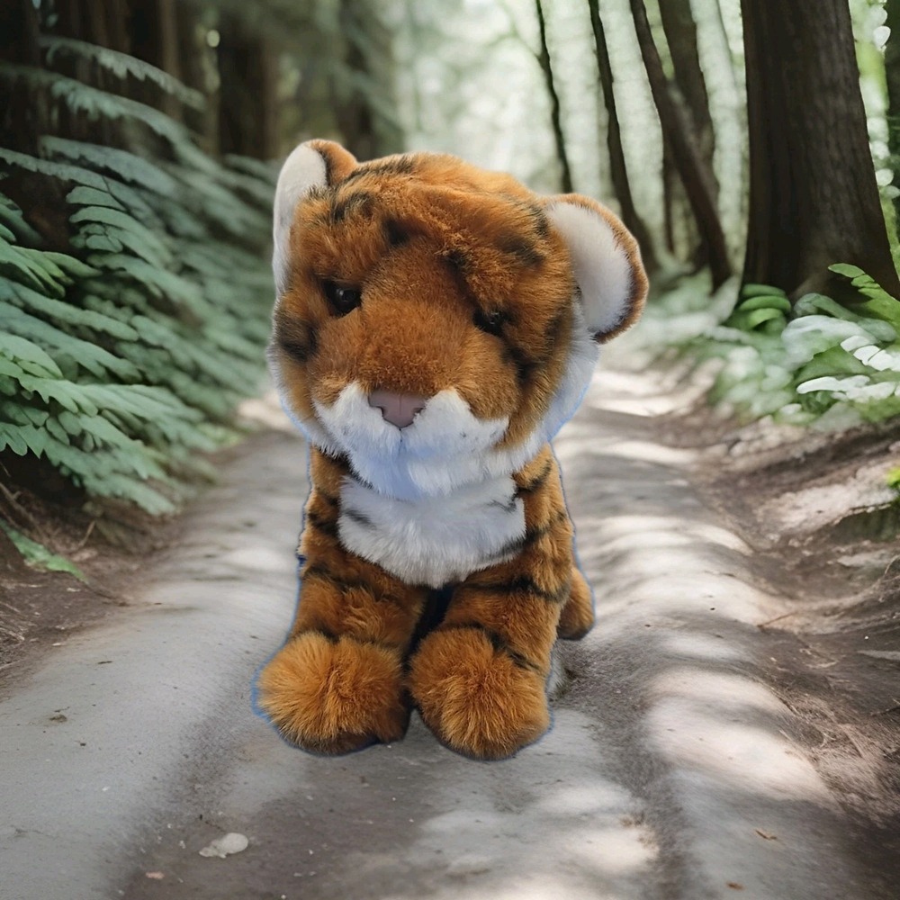 Douglas Pancake Realistic Tiger Cub‎ Plush Stuffed Animal #1869